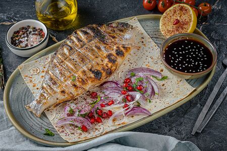 Дорадо на углях