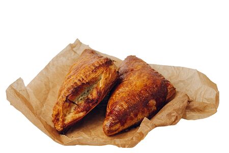 Слойка с картофелем и мясом