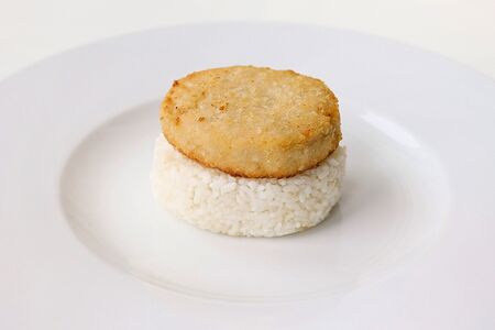 Дворянская котлета с рисом