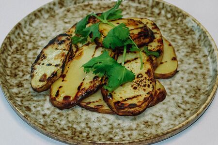 Картофель из угольной печи