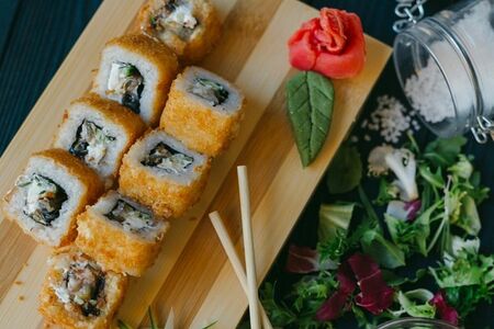 Ролл Унаги Темпура