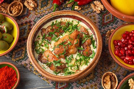 Шкмерули курица