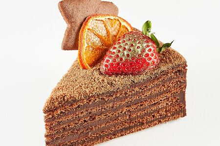 Шоколадный медовик