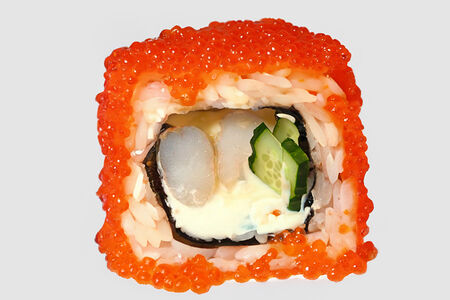 Калифорния с тигровой креветкой