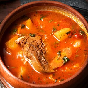 Հորթի լեզվի խաշլամա