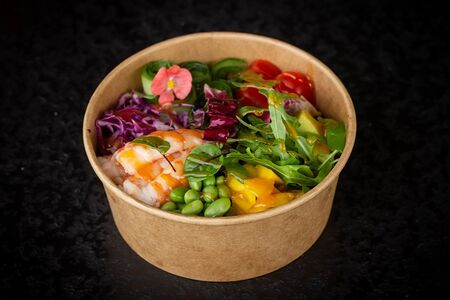 Поке с креветкой