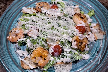 Цезарь с креветкой