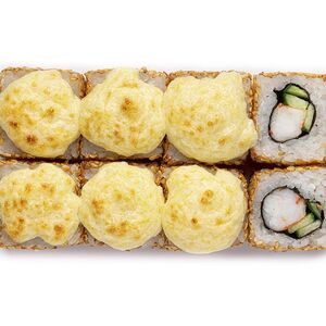 Запечённый с креветкой