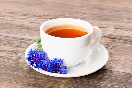 Чай Эрл Грей с лепестками василька