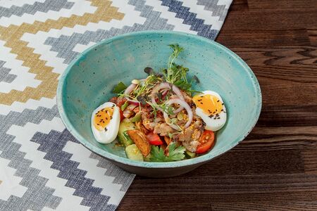 Фермерский овощной салат