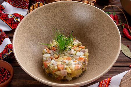 Оливье по-сельски