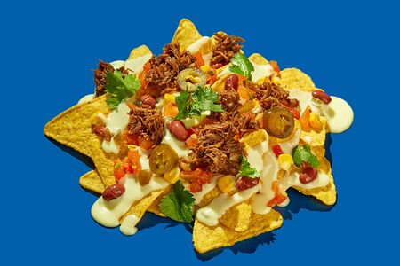 Начос с курицей