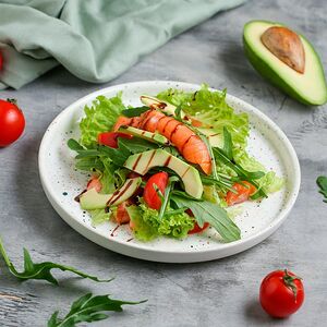 Սաղմոնով աղցան