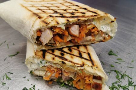 Шаурма со свининой