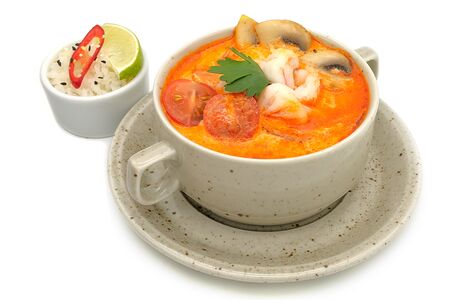 Суп Том Ям с креветками