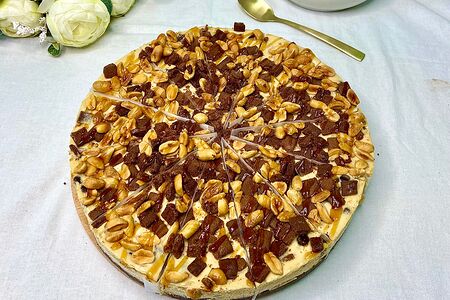 Чизкейк Карамельно-арахисовый