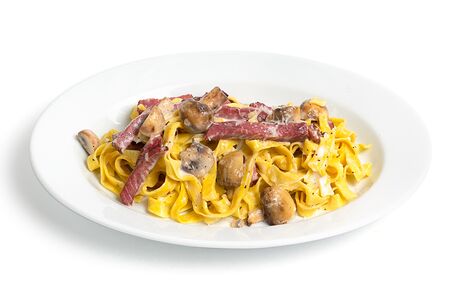 Карбонара с телятиной