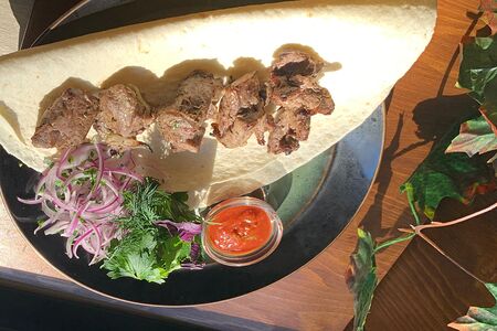 Шашлык из бараньей мякоти