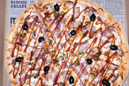 Мясная на тонком тесте