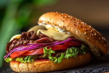 Бургер с говядиной