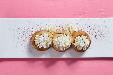 Блинчики с лососем