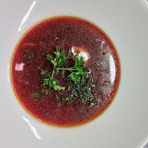 Борщ с говядиной