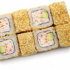 Ролл Калифорния с кунжутом