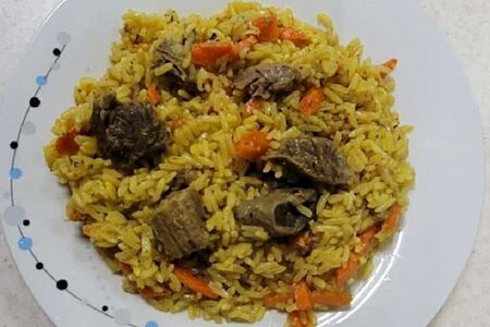 Плов с говядиной