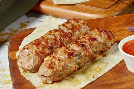 Люля-кебаб из телятины