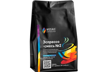 Кофе Эспрессо-смесь Mosaic №2