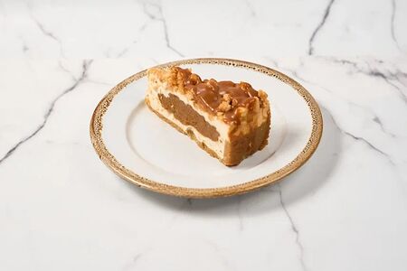 Яблочно-карамельный чизкейк