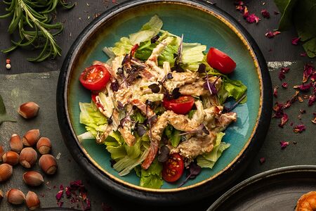 По-тайски с курицей