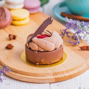 Пирожное Брауни с вишней