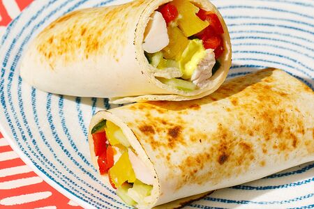 Ролл Карри с курицей