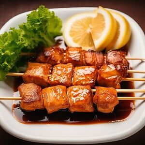 Шашлыки из лосося