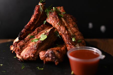 Ребра свиные BBQ