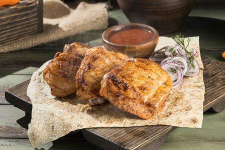 Шашлык из куриного бедра