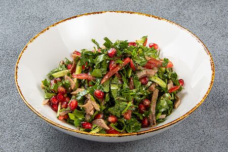 Салат с языком