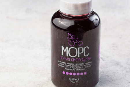 Морс черная смородина