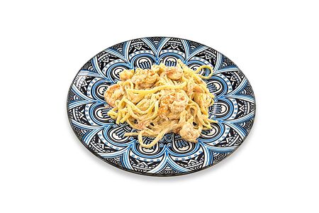 Паста с креветкой