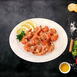 Креветки отварные