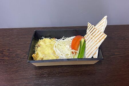 Шаверма на тарелке Классическая