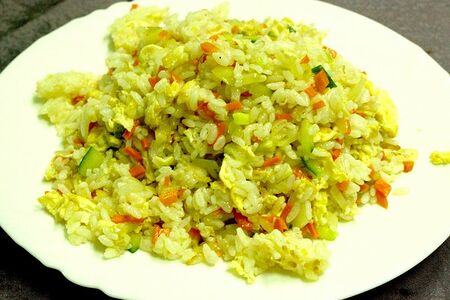 Рис с яйцом 706