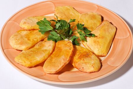 Картофель плеч на мангале