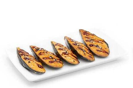 Мидии с чесночным соусом New