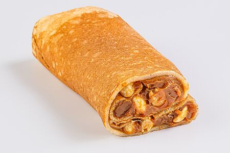 Блин карамельный с арахисом