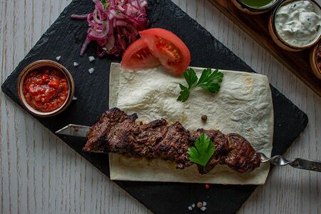 Шашлык из говядины