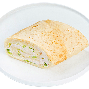 Рулет с копченой индейкой