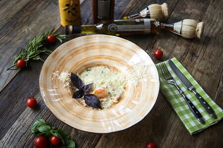 Ризотто с морепродуктами