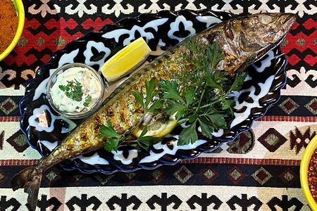 Скумбрия гриль